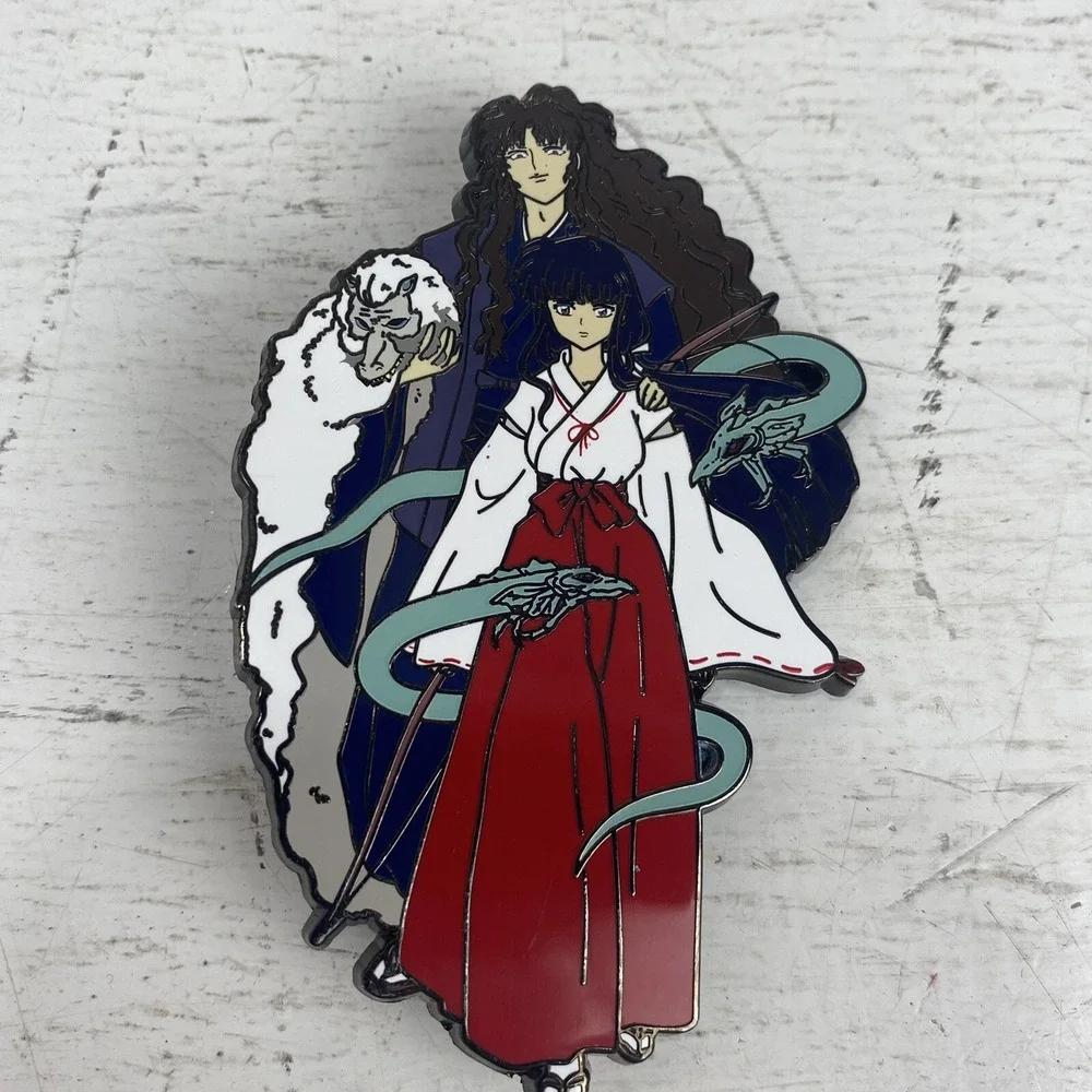 Naraku and Kikyo Man On The Moon Pin Numbered Nickel 3.5